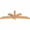 Ekena Millwork Davenport Timber Gable Bracket, Western Red Cedar, 96"W x 36"H x 5 1/2"D x 5 1/2"F, 9/12 Pitch GBW096X36X0606DAV00SWR - alternate 4